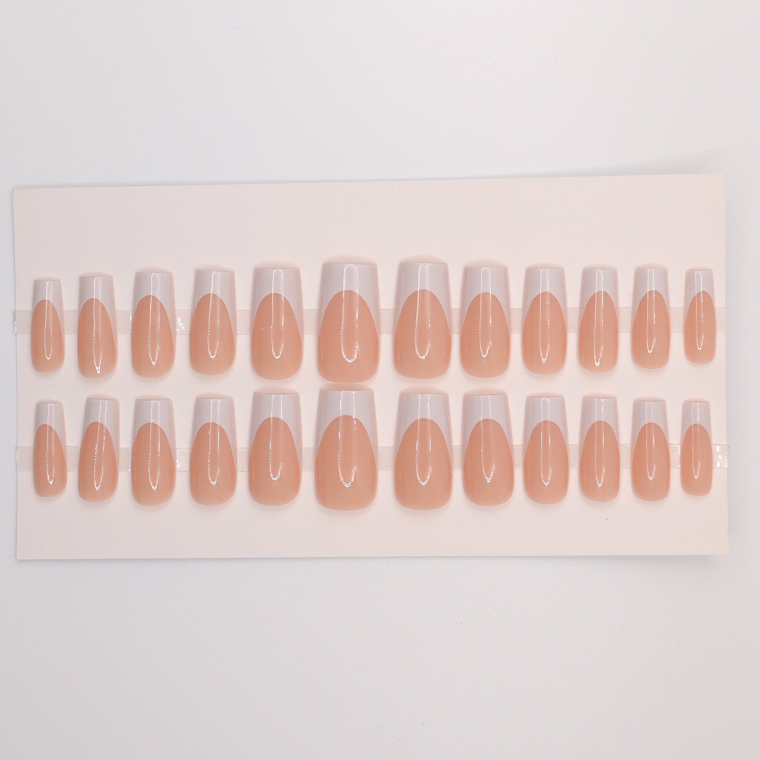 Nude - Square French Tips